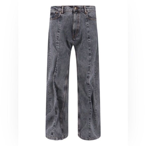 Y/Project Evergreen Wire Seam Detailed Jeans Unisex Sz 36 - Picture 3 of 15